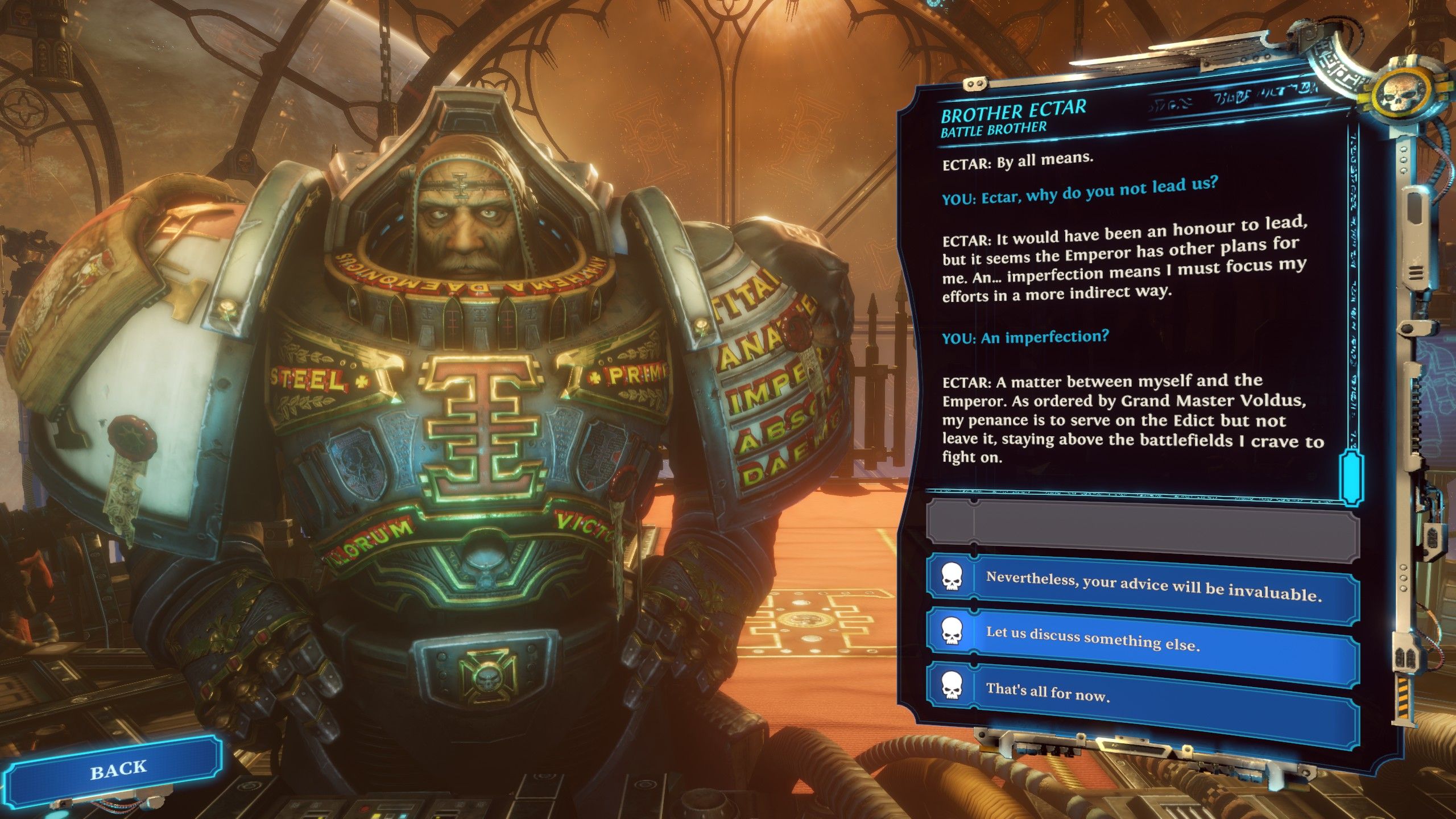 Ectar&rsquo;s Armor