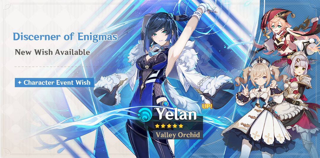 Genshin Impact Gets Gameplay Trailer for New Character Yelan