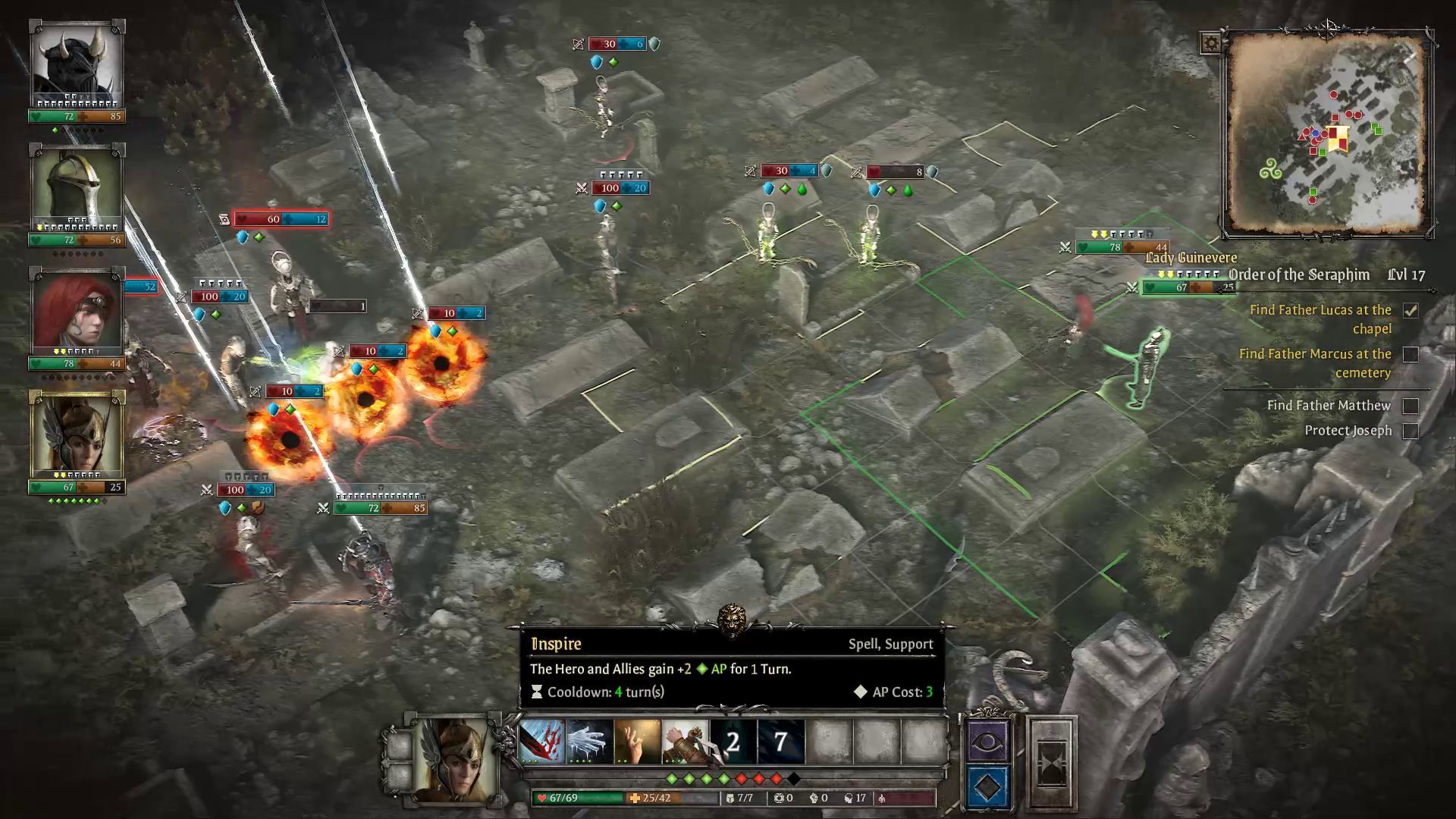 King Arthur Knight’s Tale Sage Class Guide Inspire Skill in Combat