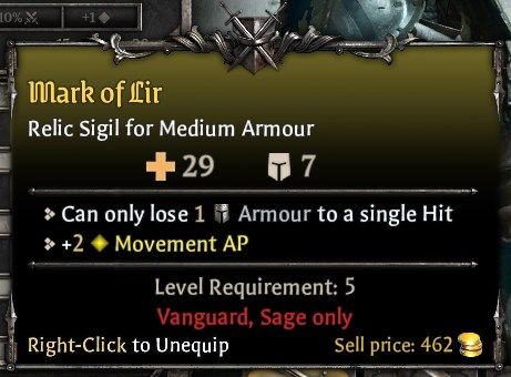 Marksman Equipment - Mark of Lir Medium Armour
