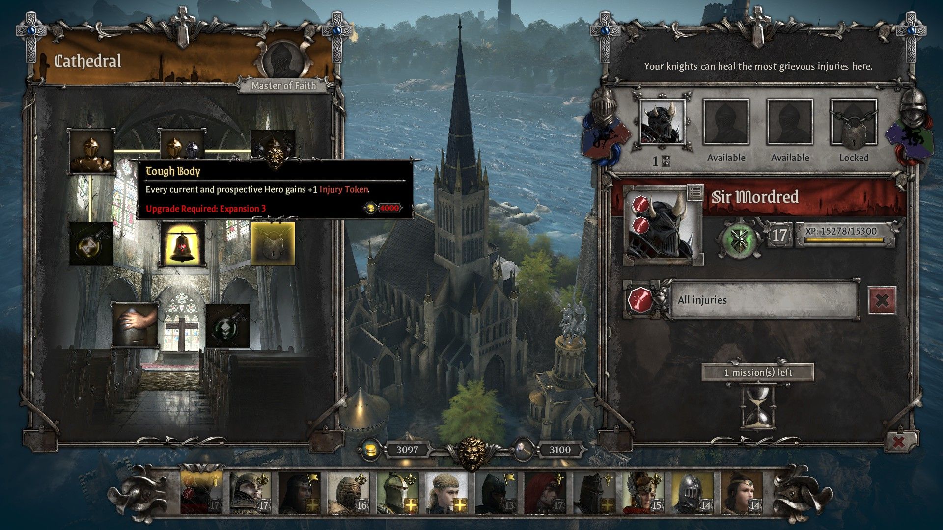 Sage Camelot Upgrade for the Tough Body Perk in the Cathedral
