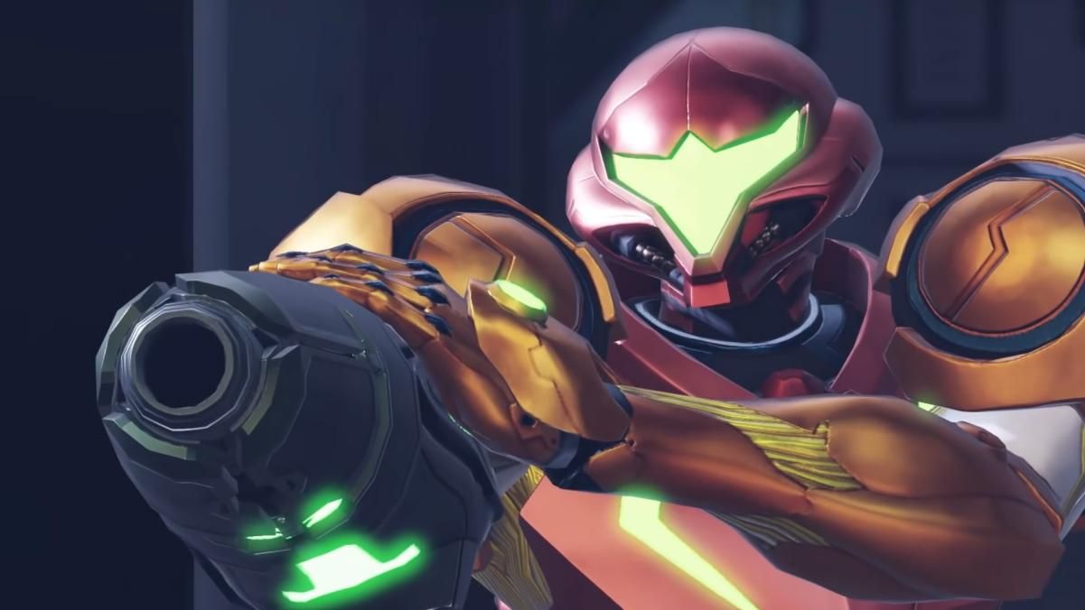 Samus Ready to Fire