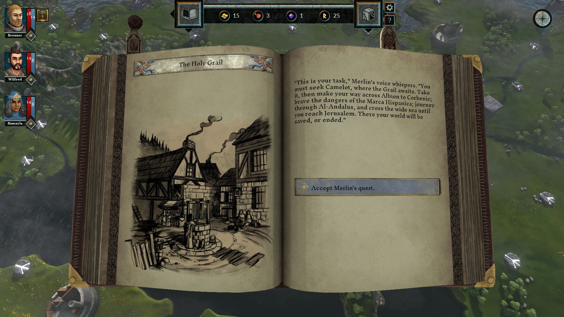The Hand of Merlin a Tactical Roguelite RPG Releases June 14th