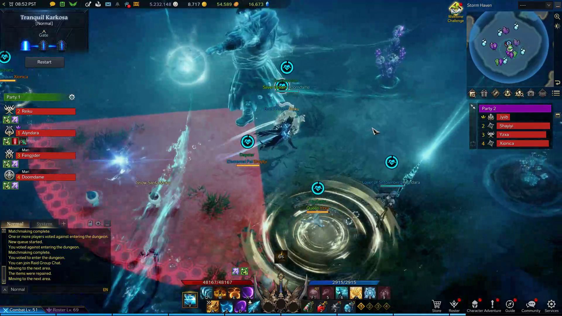 Tranquil Karkosa - Kallivan Pistol Shot Skill in Combat