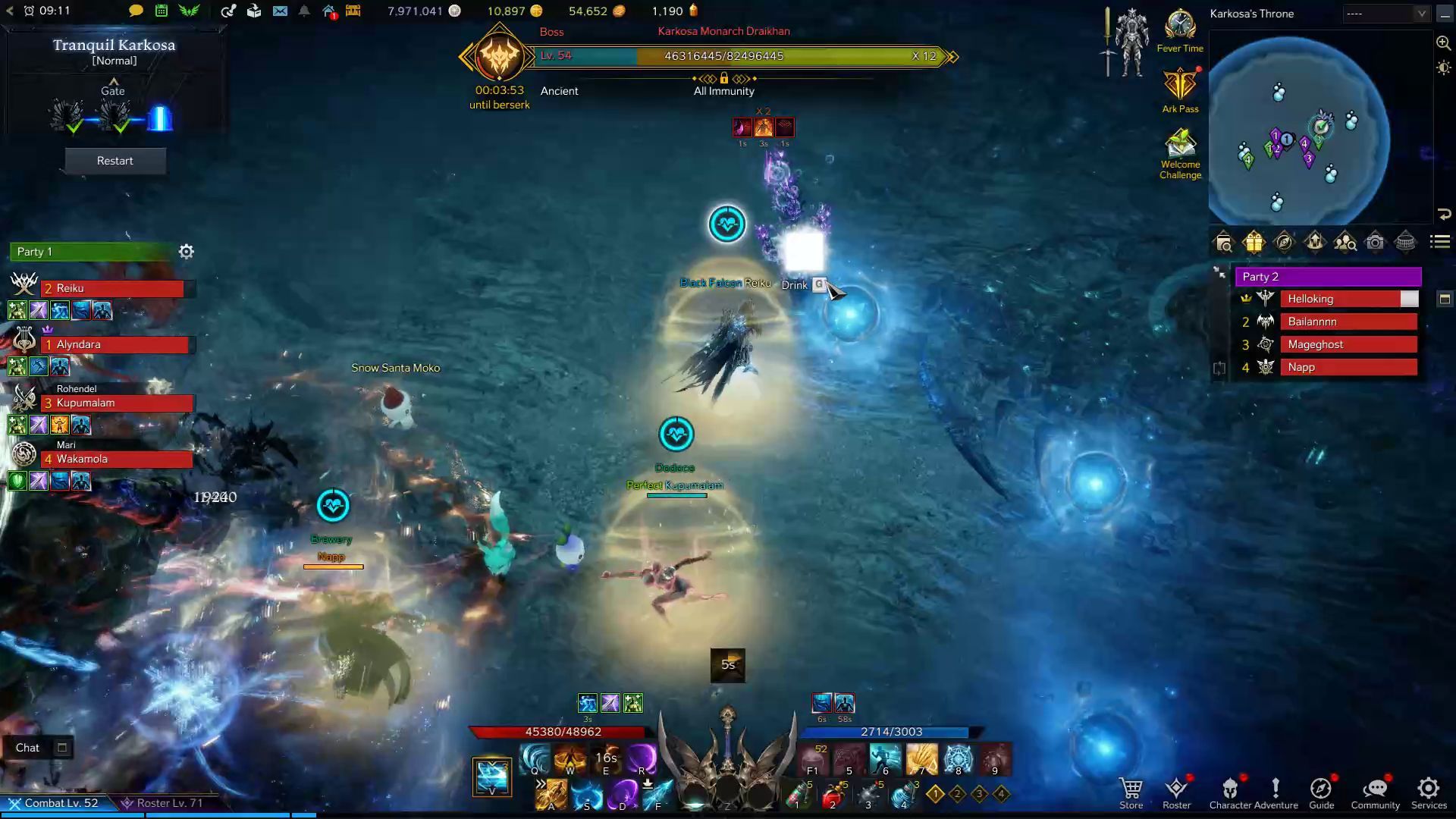 Tranquil Karkosa - Karkosa Monarch Draikhan Floating Orbs