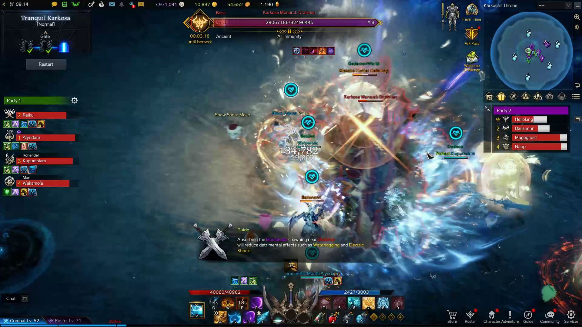 Tranquil Karkosa - Karkosa Monarch Draikhan Stagger Damage After Rotation