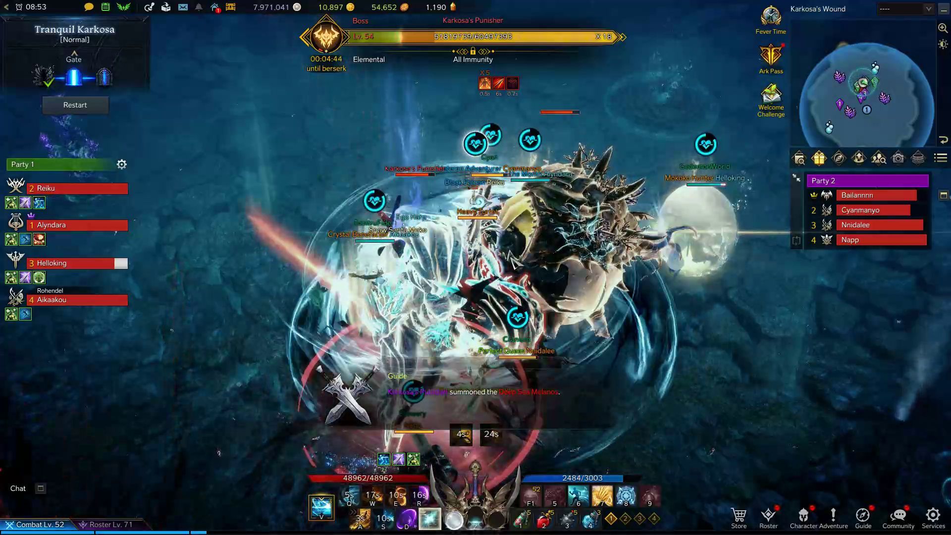 Tranquil Karkosa - Karkosa&rsquo;s Punisher Summoning Deep Sea Melanos
