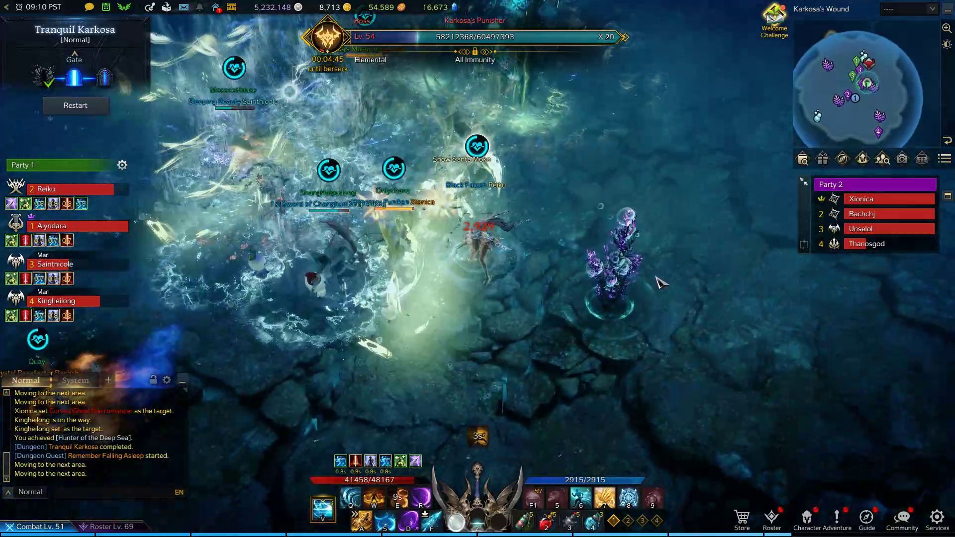 Tranquil Karkosa - Karkosa&rsquo;s Punisher Summoning Vines Skill in Combat