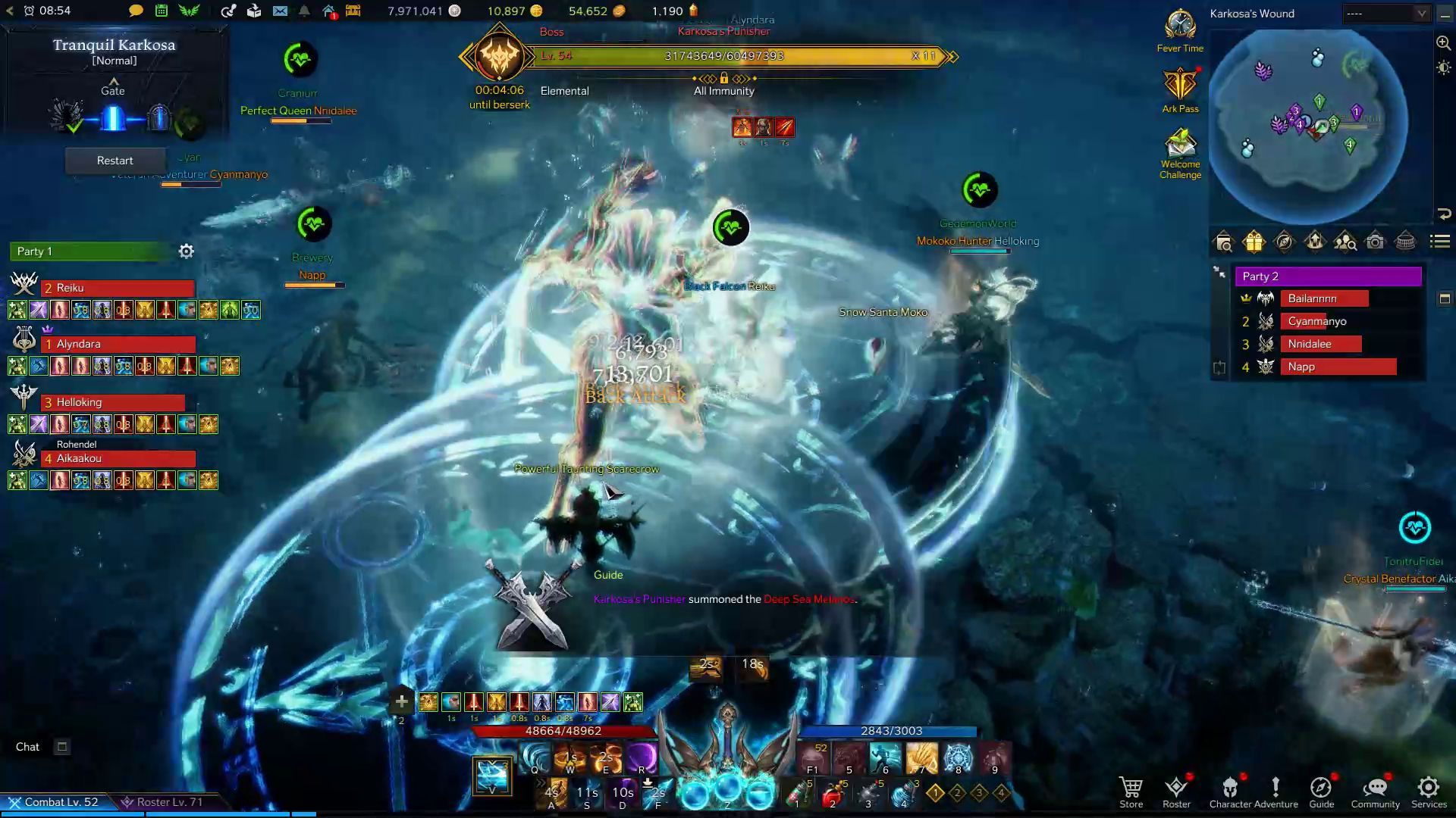 Tranquil Karkosa - Karkosa&rsquo;s Punisher Whales Skill in Combat