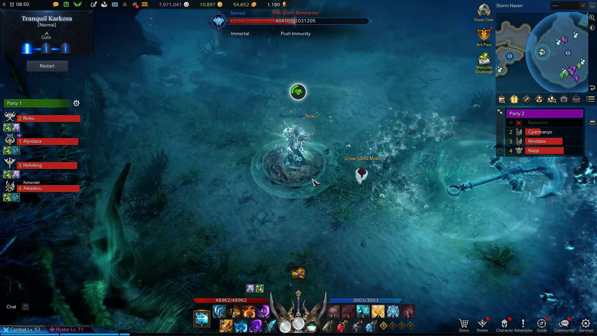 Tranquil Karkosa Lost Ark Guide - Breath Mechanic