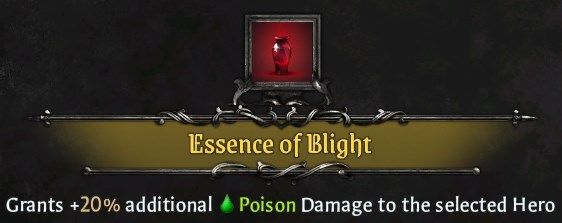 Vanguard Equipment - Essence of Blight
