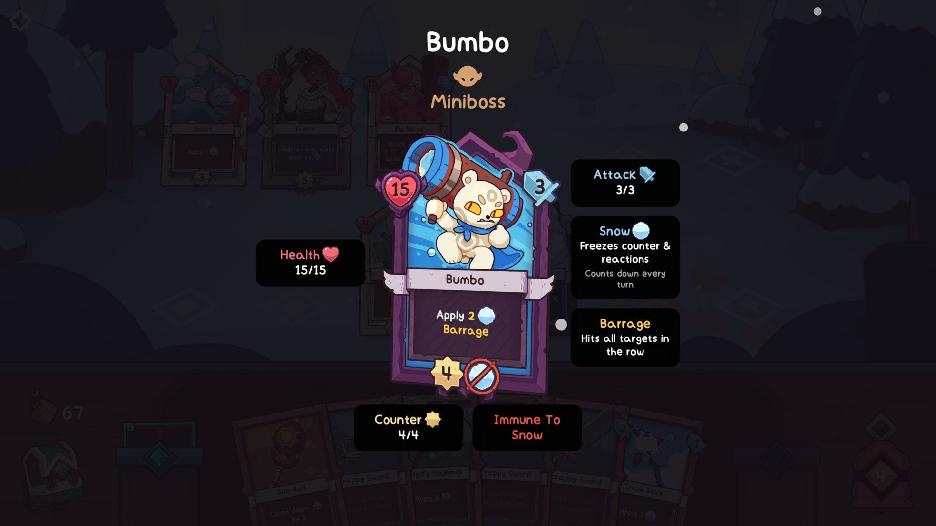 Wildfrost Card - A Closer Look