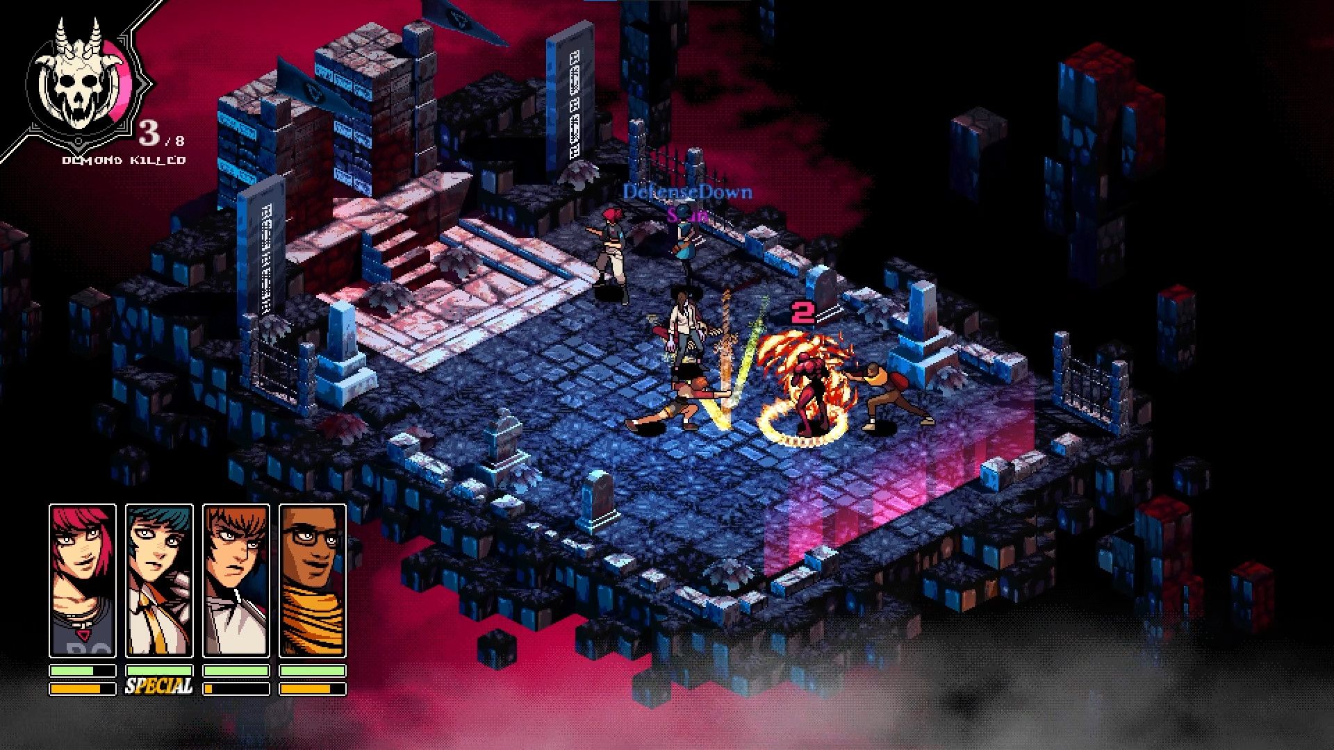 Demonschool A Tactics RPG Inspired by Persona &amp; Italian Horror Cinema