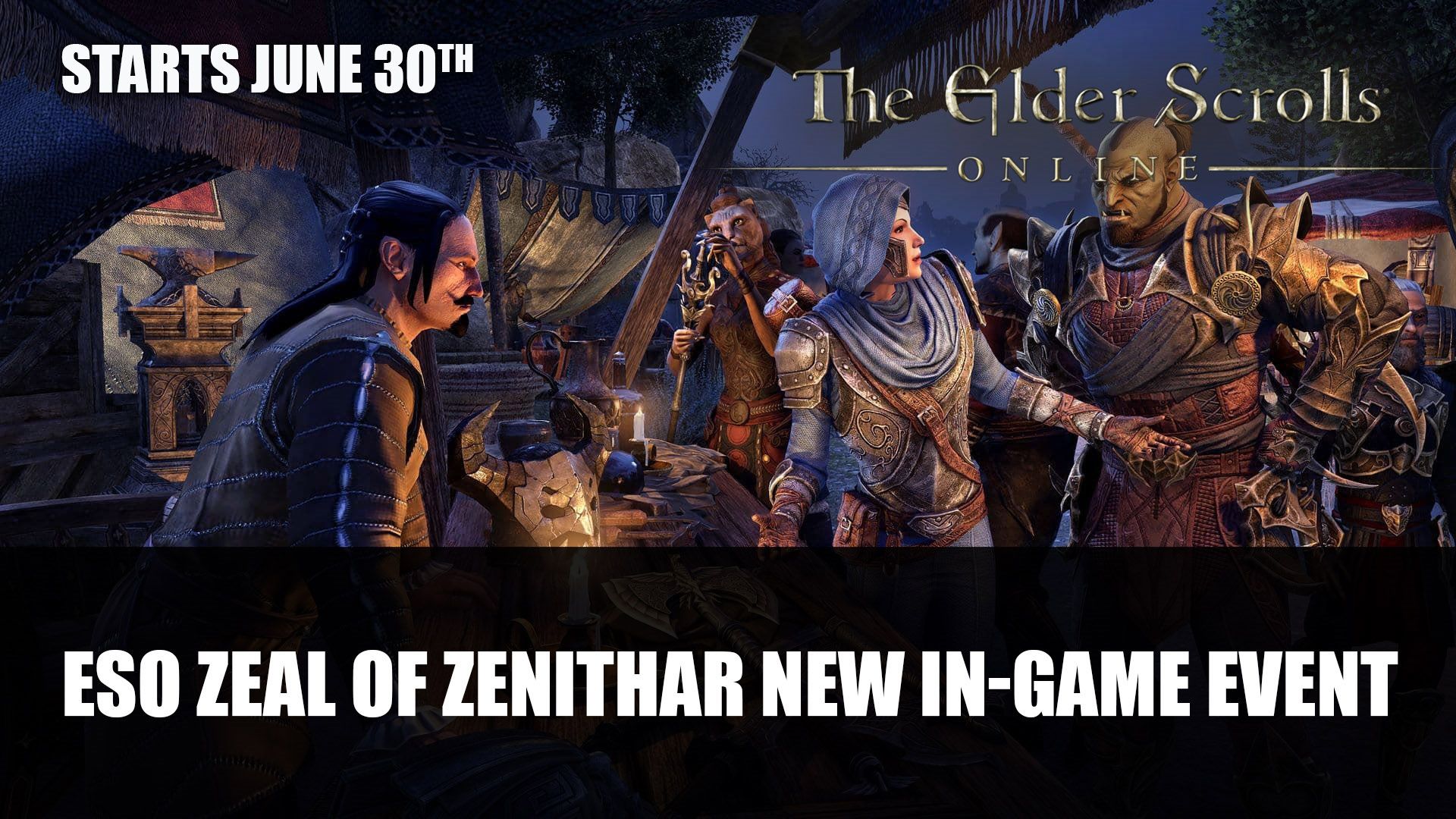 Elder Scrolls Online Zeal of Zenithar New In Game Event