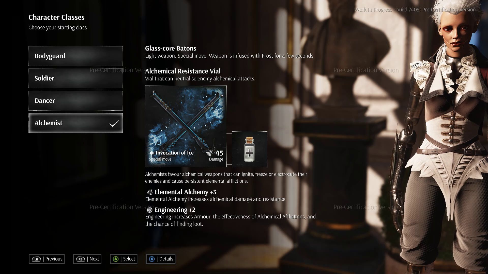 Steelrising Preview - Alchemist Class