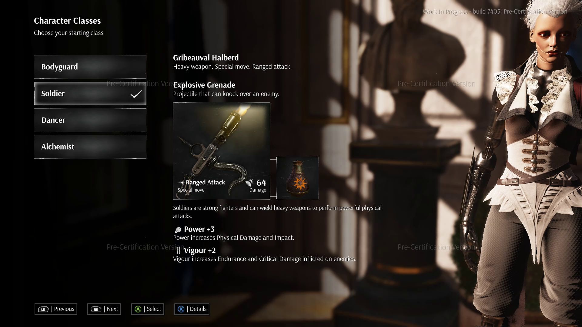Steelrising Preview - Soldier Class