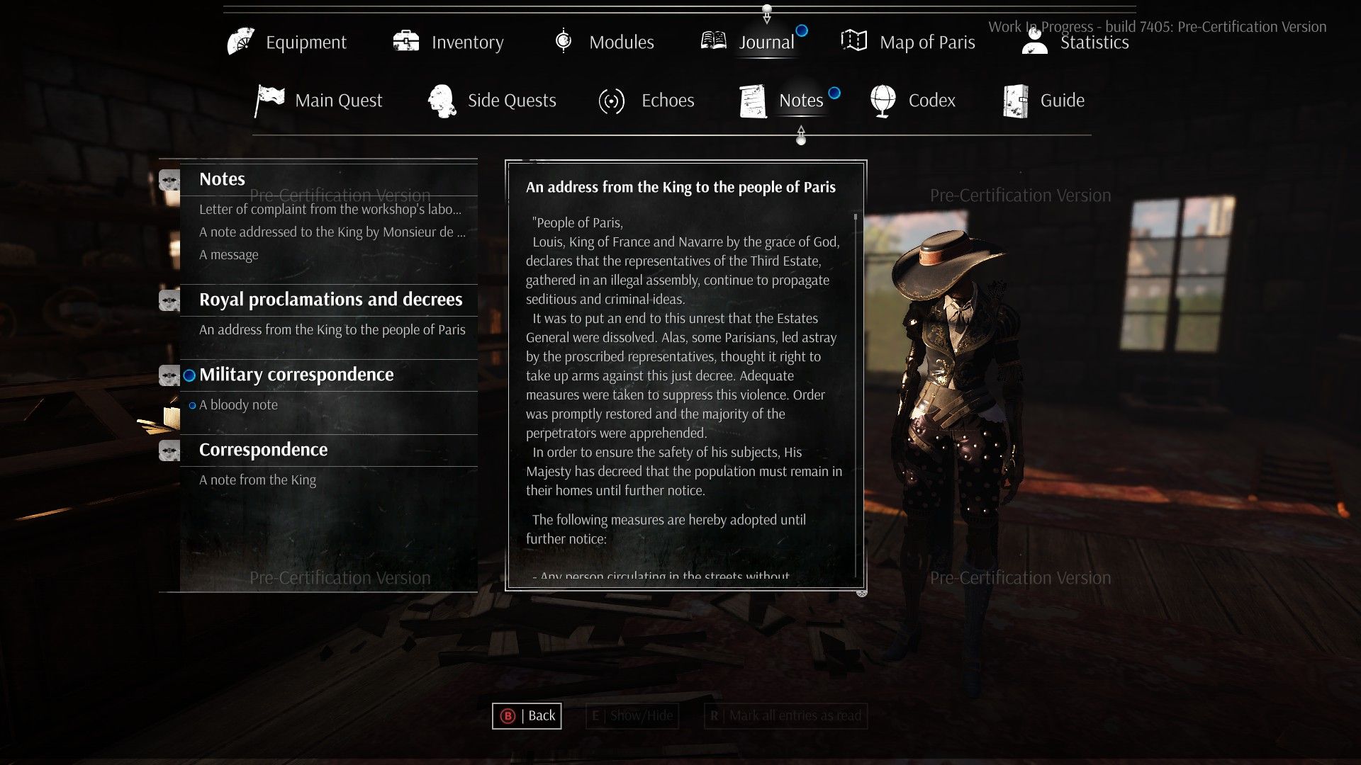 Steelrising Preview - Story and Exploration Notes