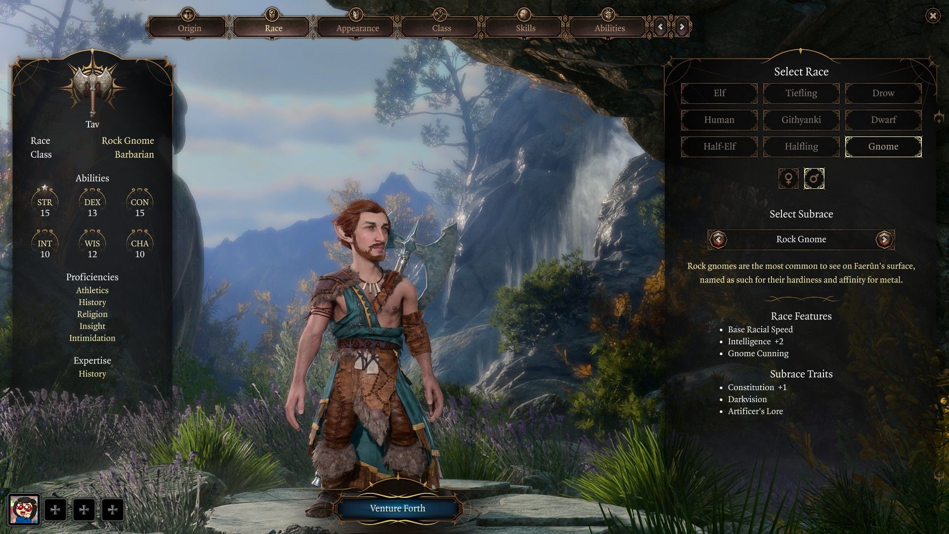 Baldur’s Gate 3 Update 8 Patch Notes - Gnome Race Rock Gnome