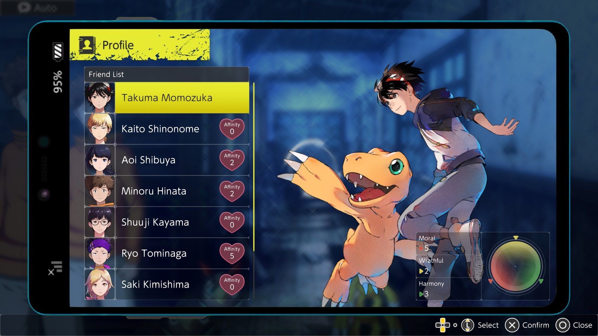 Digimon Survive&rsquo;s Affinity System