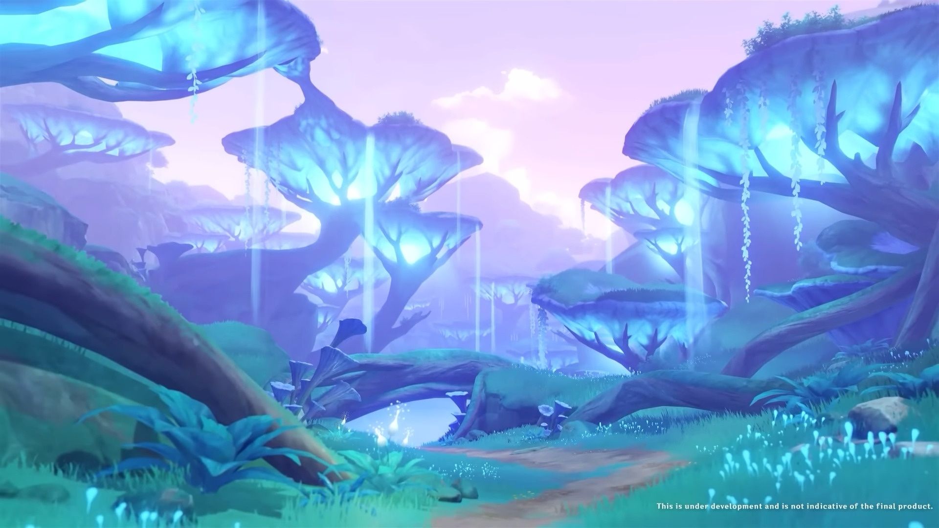 Glowing Plants