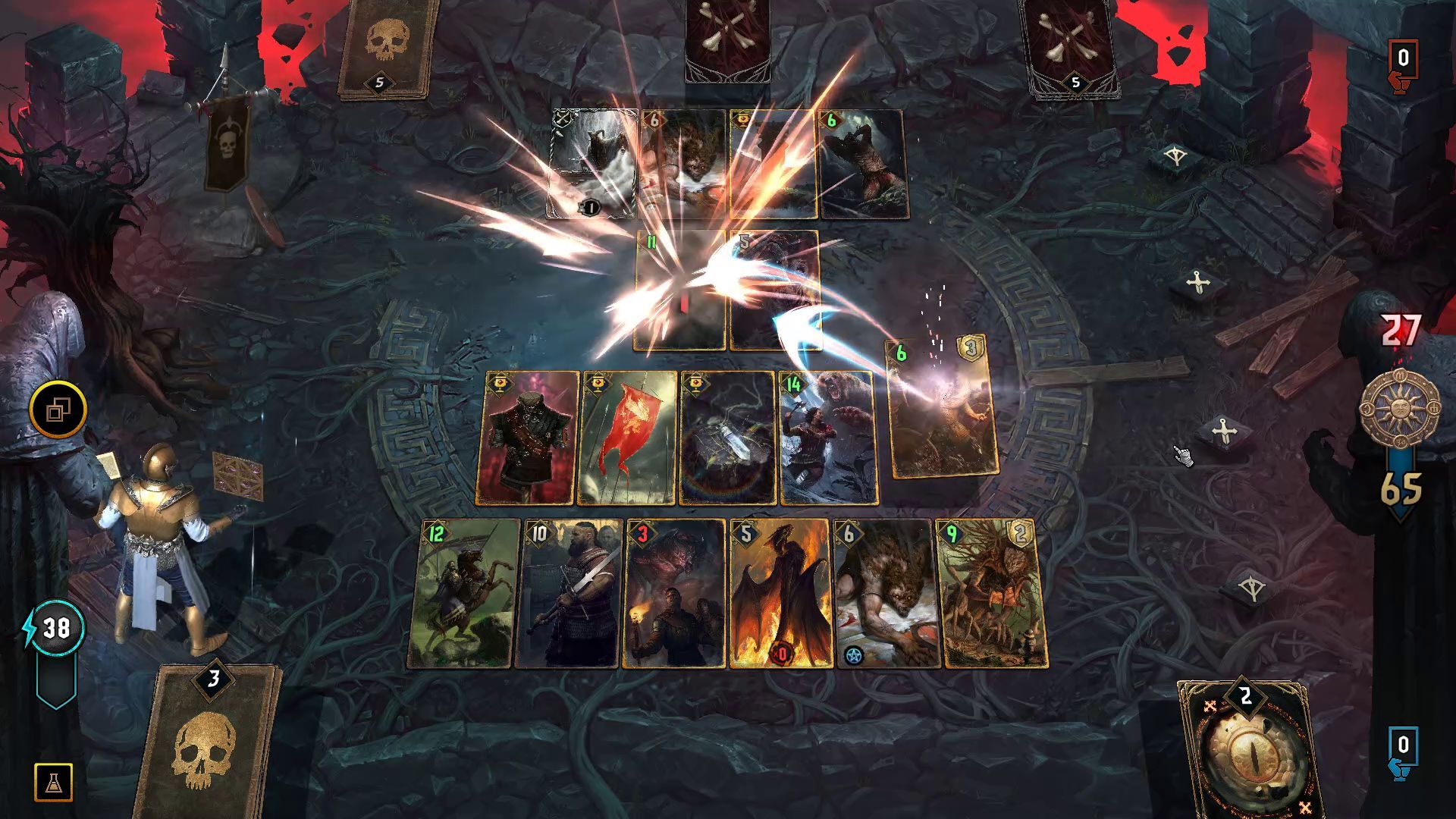 Gwent Rogue Mage Morkvarg Heart of Terror