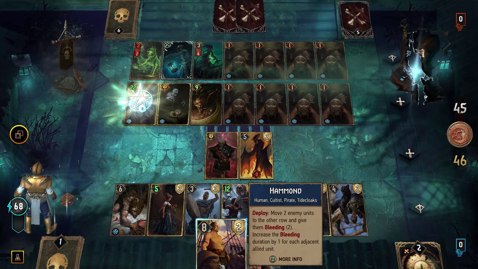 Gwent Rogue Mage Review - Savage Fury Deck Combat Encounter