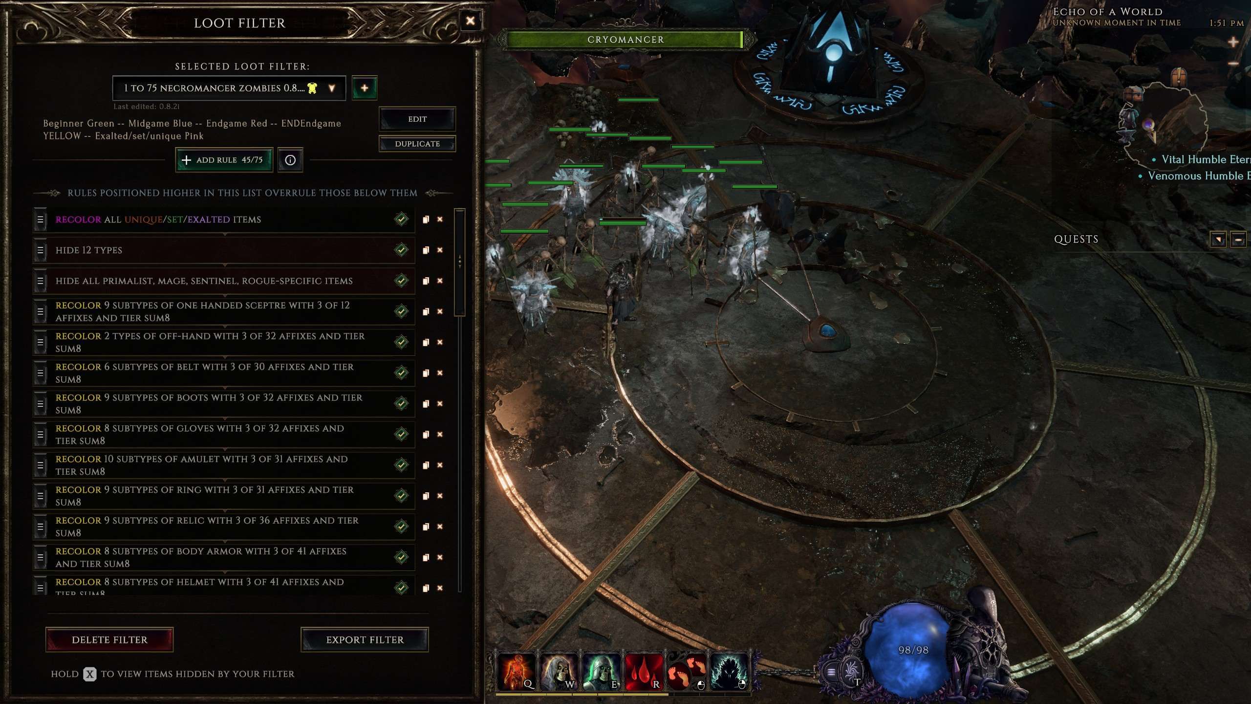 Last Epoch Loot Filter