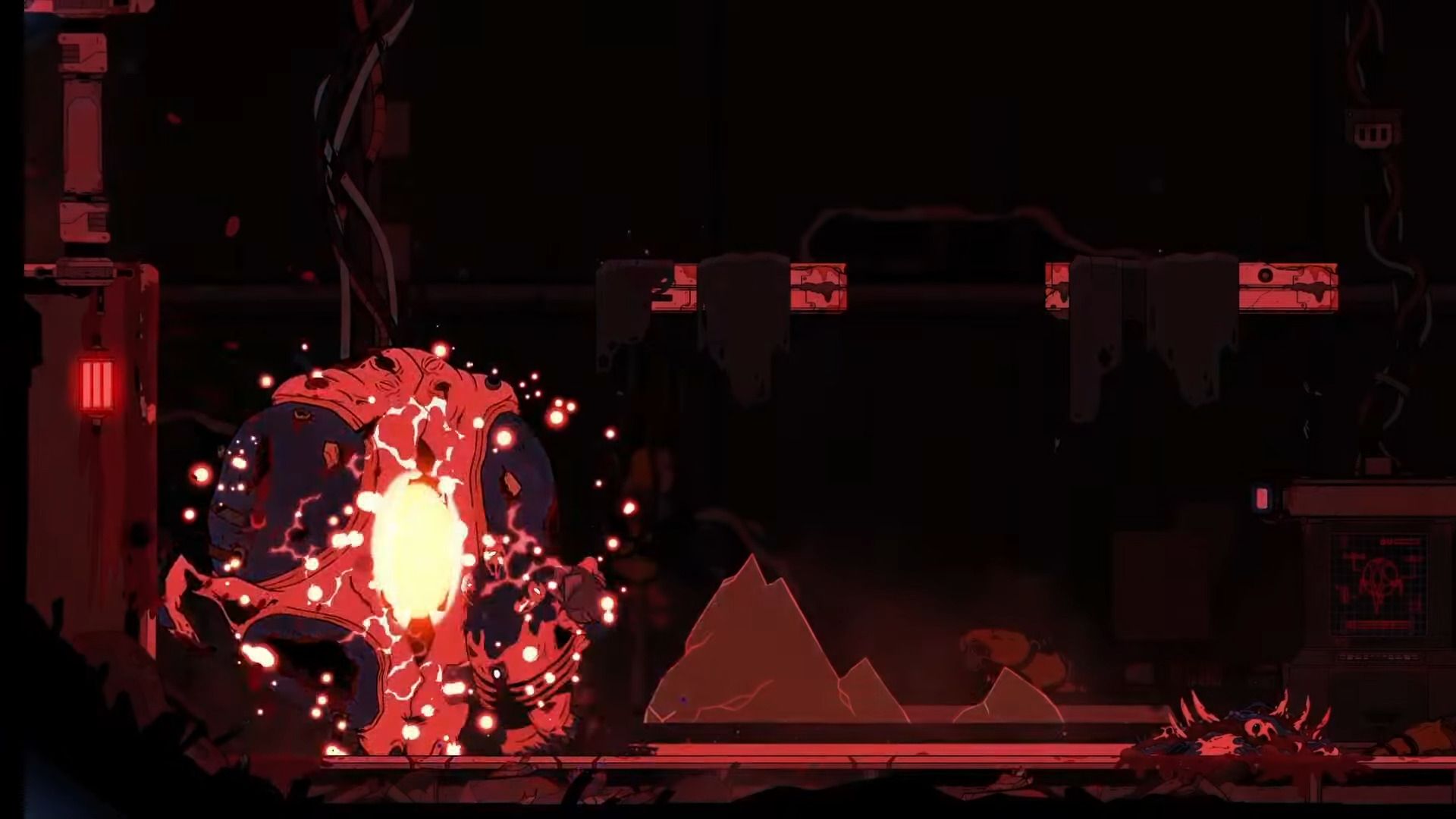Boss Fights for Character Progression in Biomorph