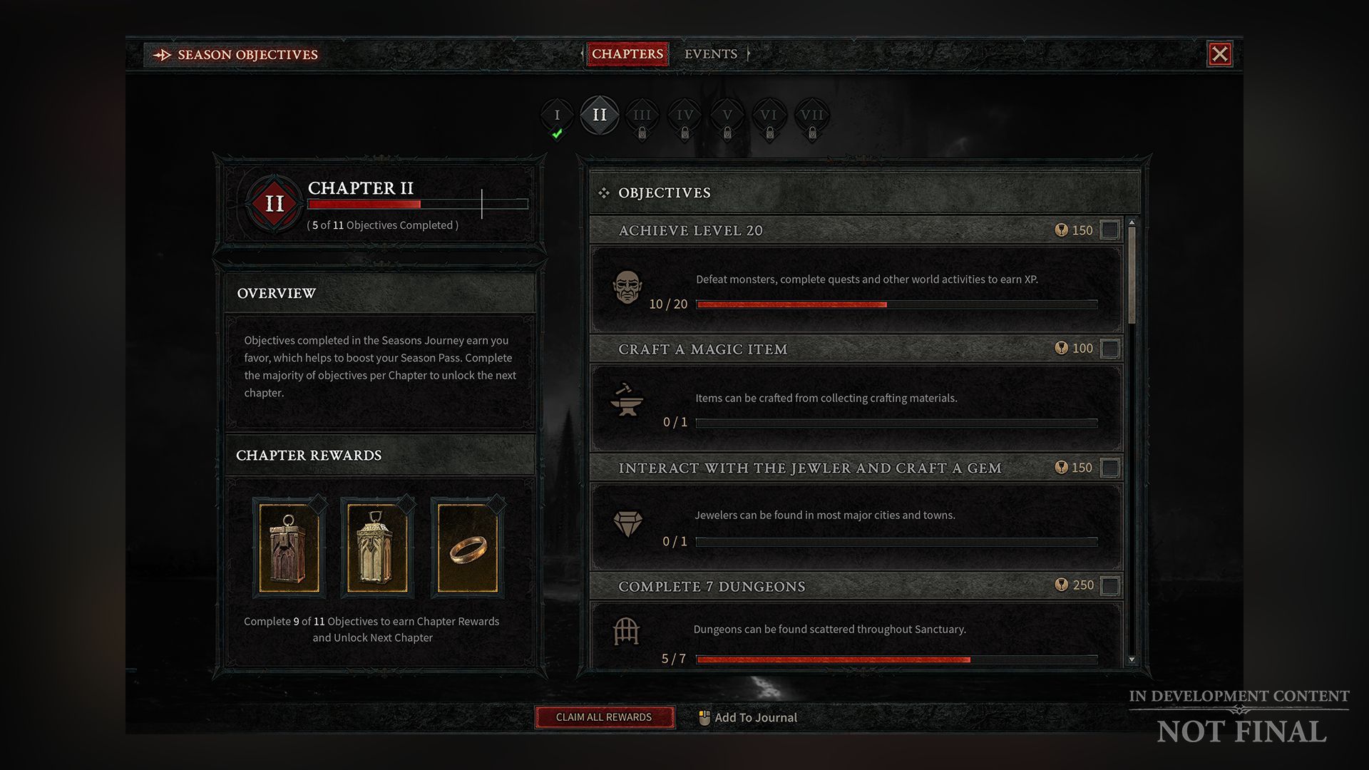 Diablo 4 - Season Journey