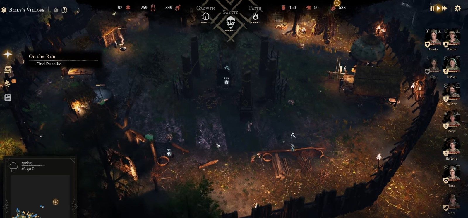 Gord Gameplay Footage Reveals Survival Elements and Combat Mechanics