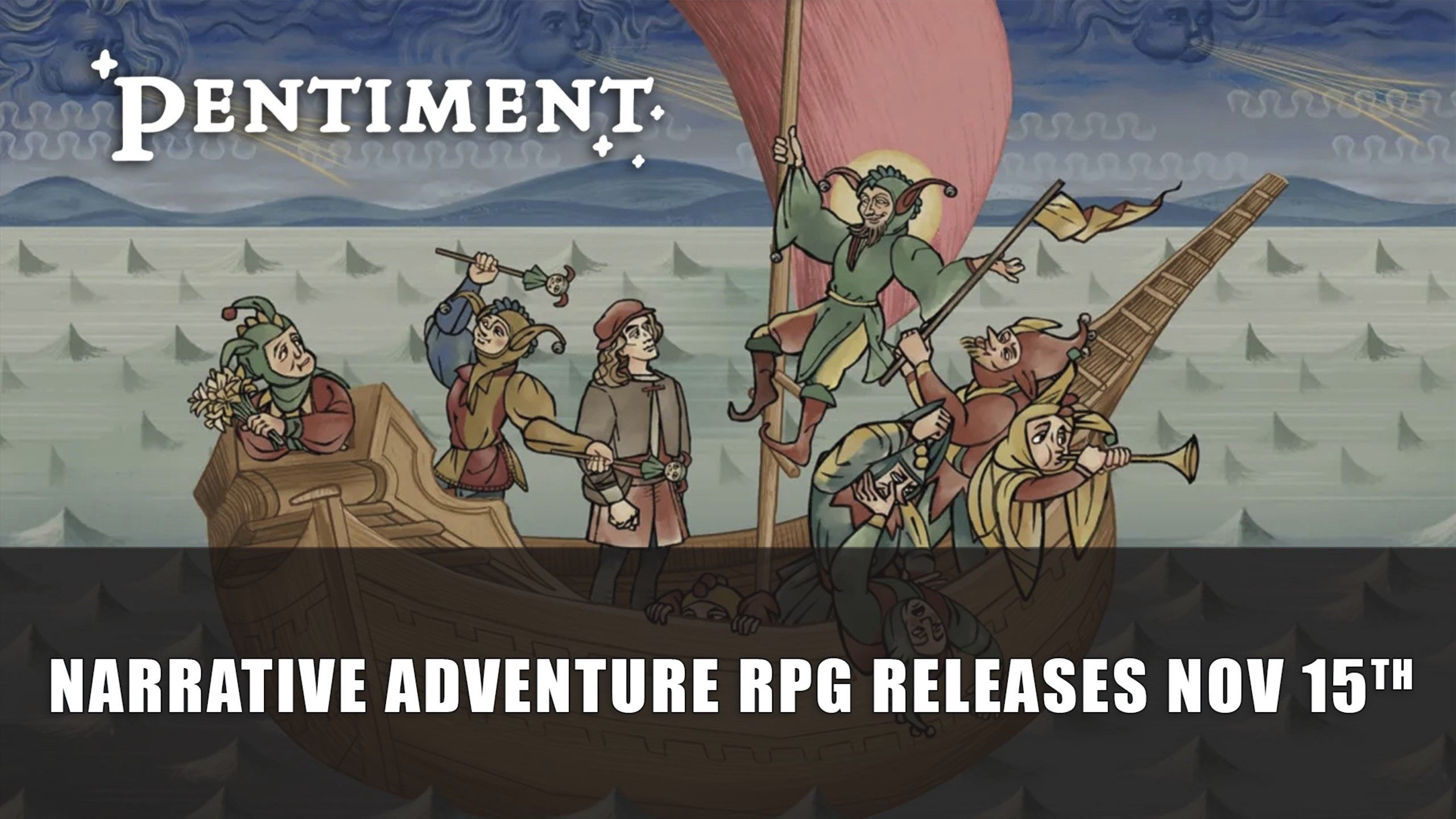 Pentiment Narrative Adventure RPG Releases Nov 15th