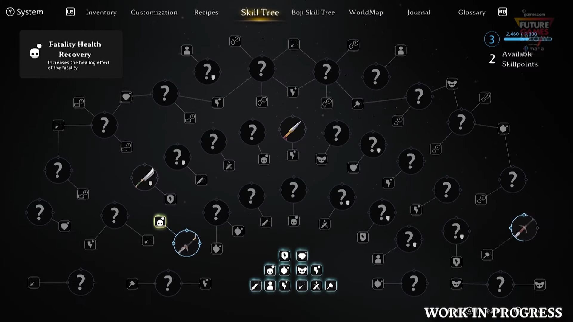 Stray Blade - Skill Tree