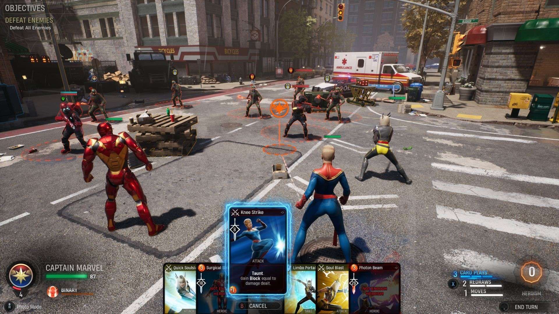 Tactical Turn-Based Card Battles