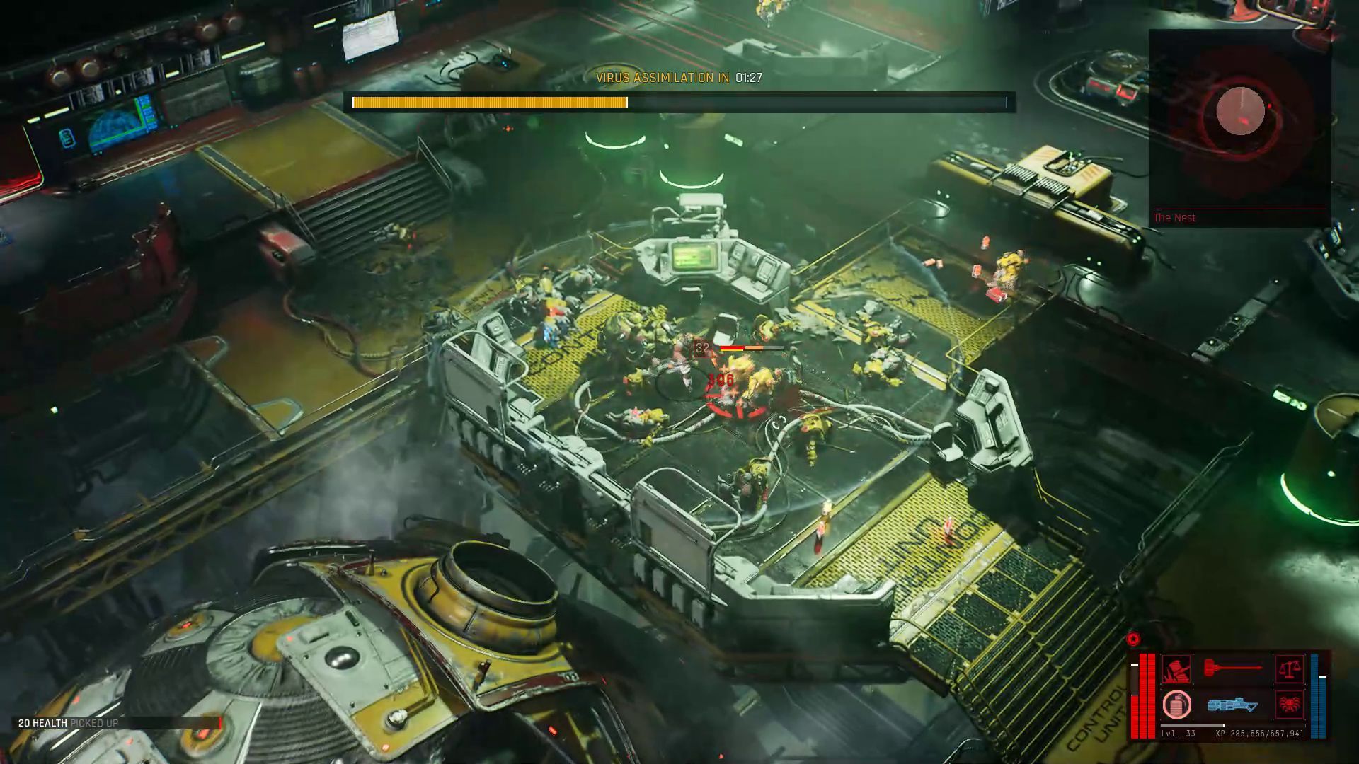 The Ascent Cyber Heist DLC - Rock Crusher in Combat
