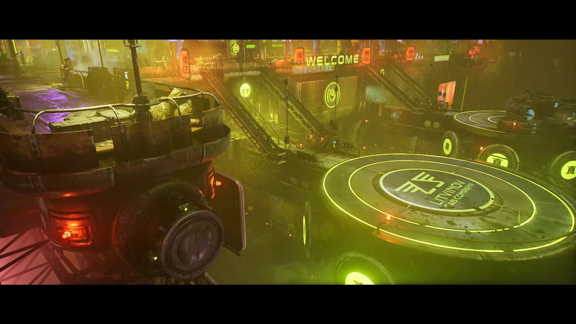 The Ascent Cyber Heist DLC - The Dark Playground Cinematic