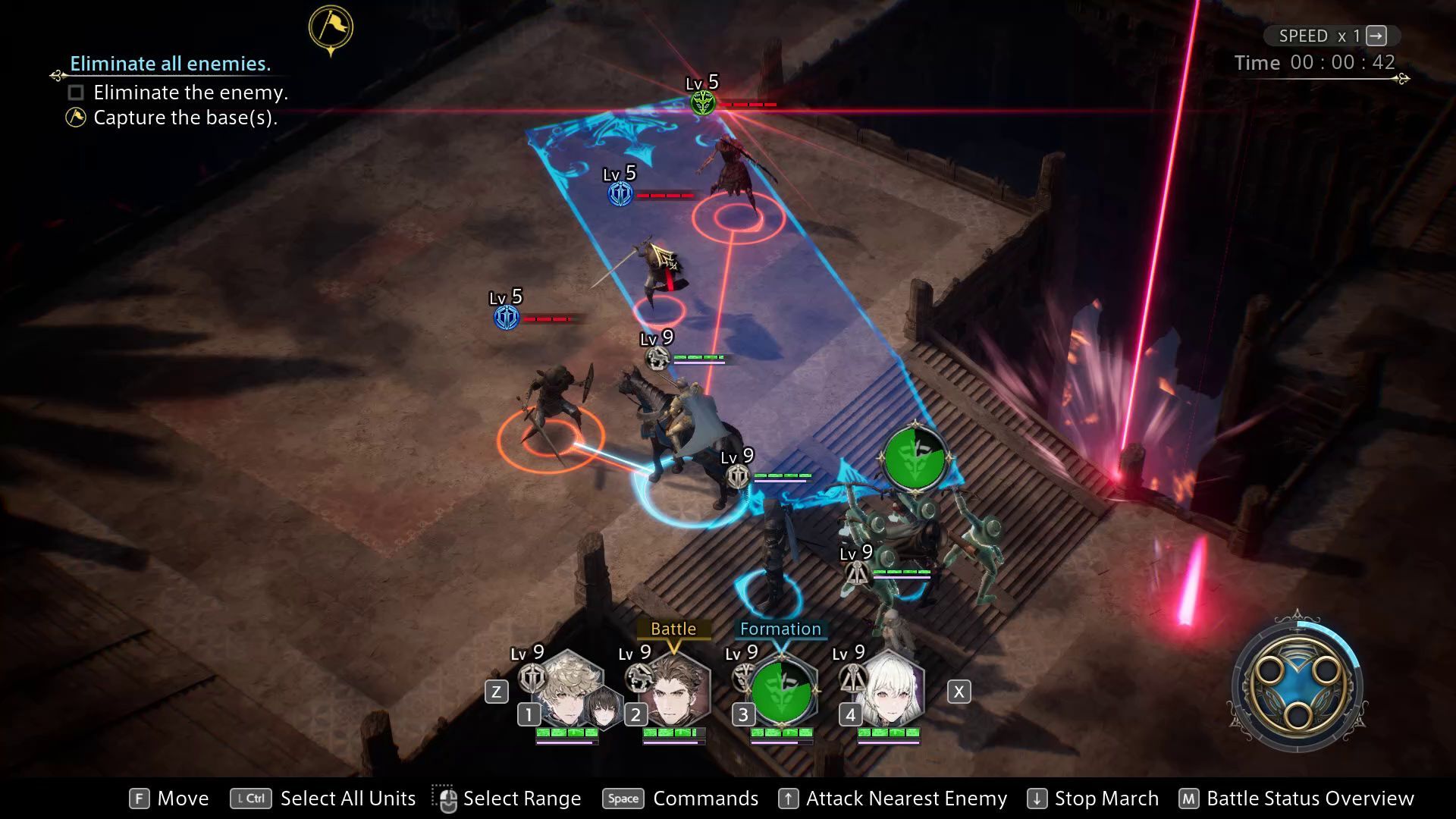 The DioField Chronicle - Sharpshooter Fantail Formation Skill
