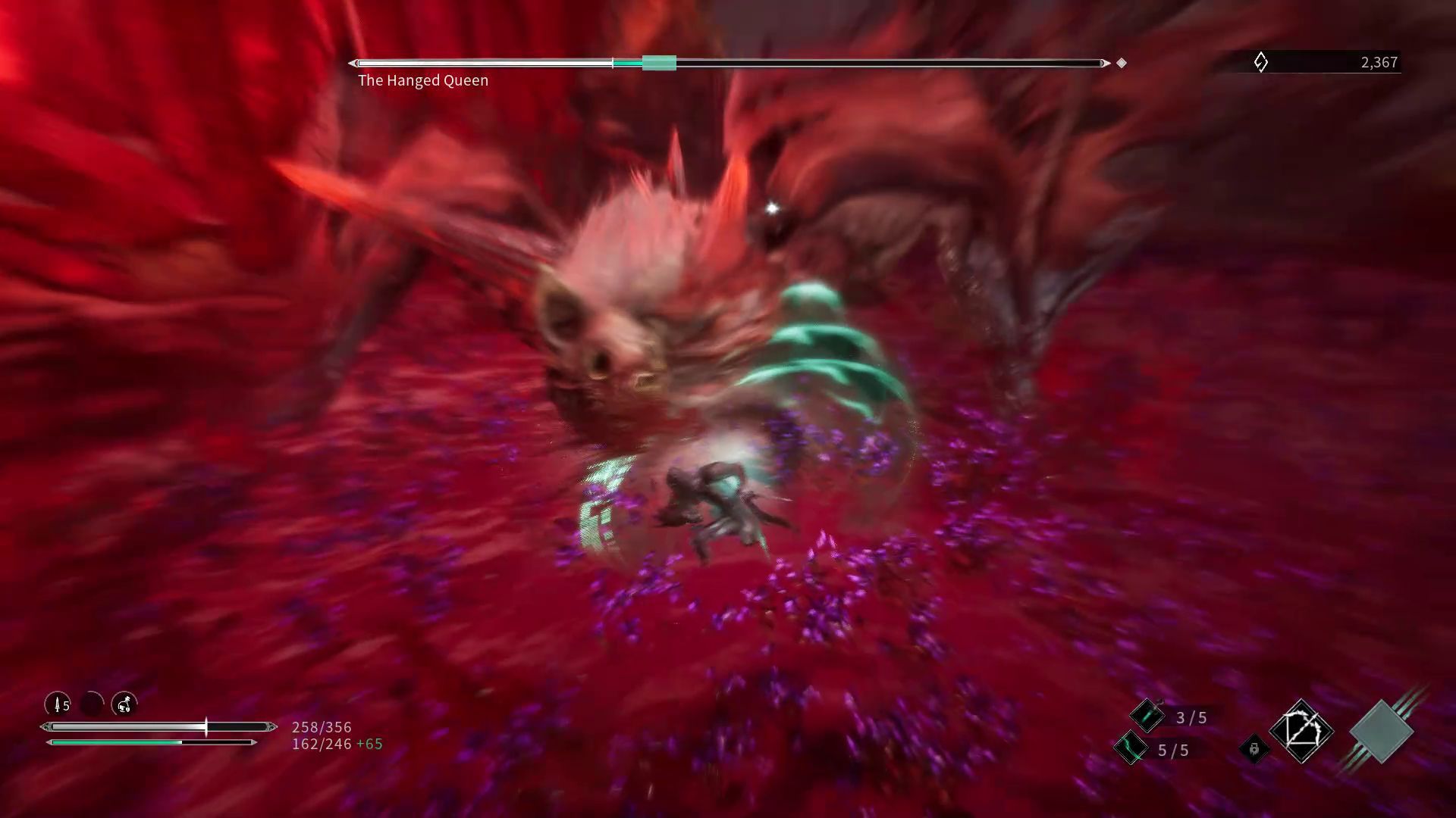 Thymesia - The Hanged Queen Boss Fight