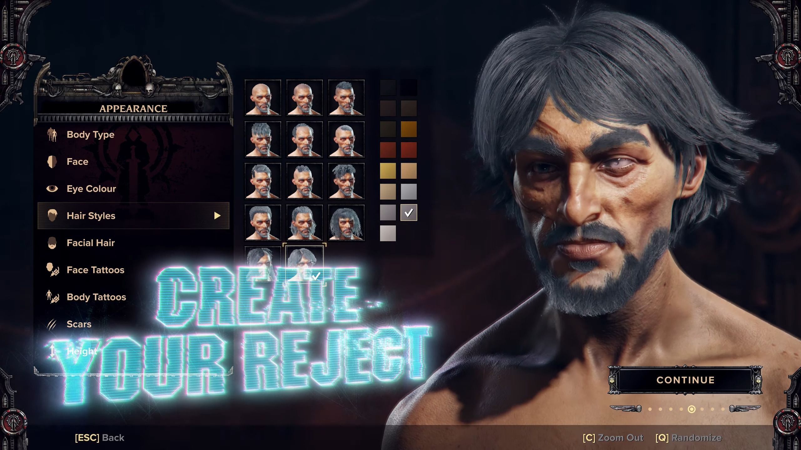 Warhammer 40K Darktide - Create Your Reject