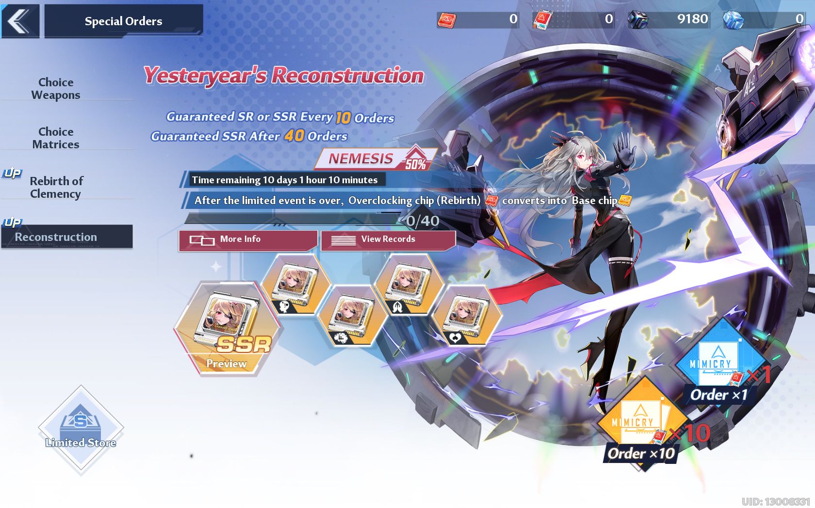 Tower of Fantasy Special Orders System Explained   A Guide to Which SSR to Pick
