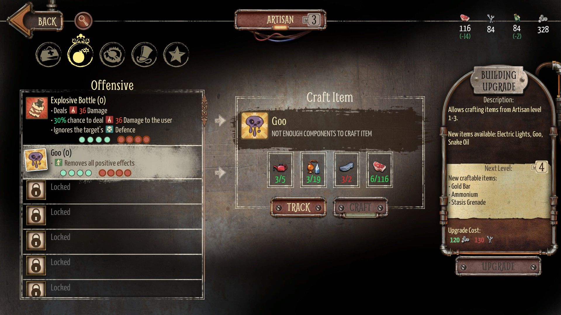 Circus Electrique - Artisan Building for Consumables