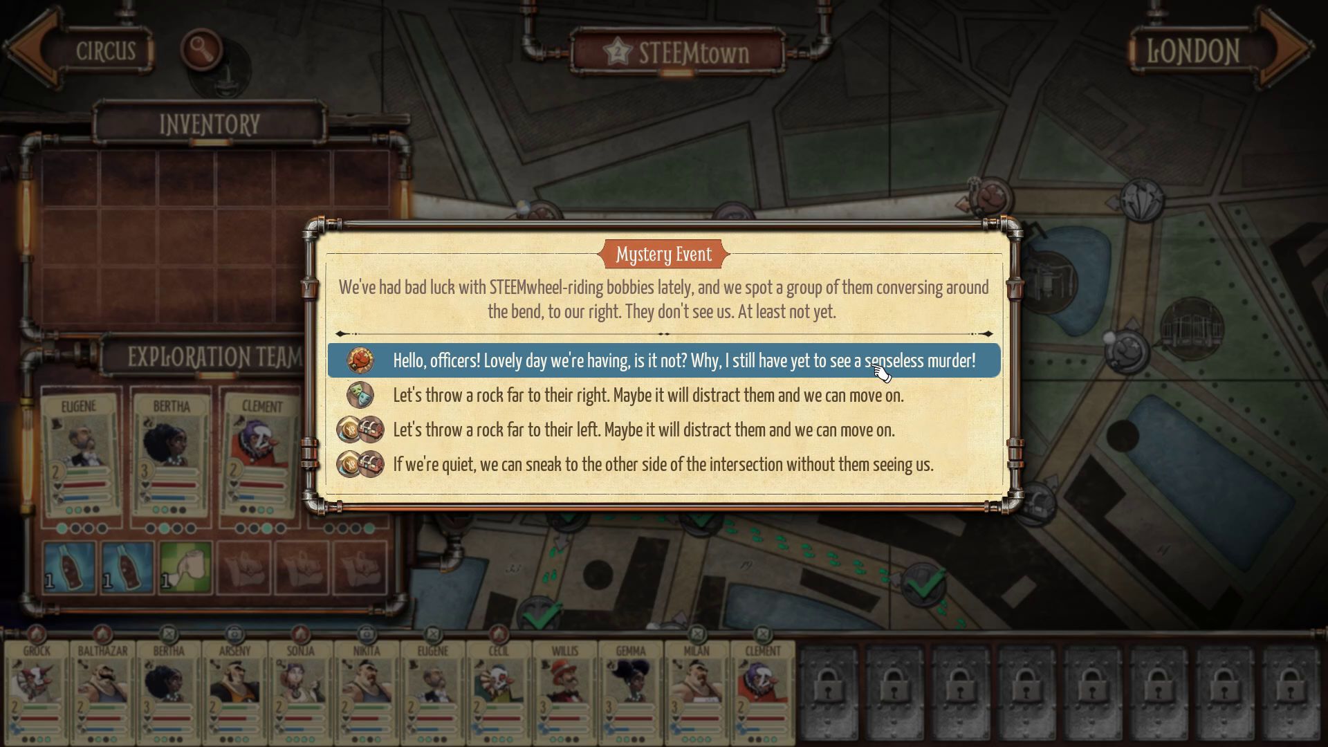 Circus Electrique - Mystery Event in Exploration