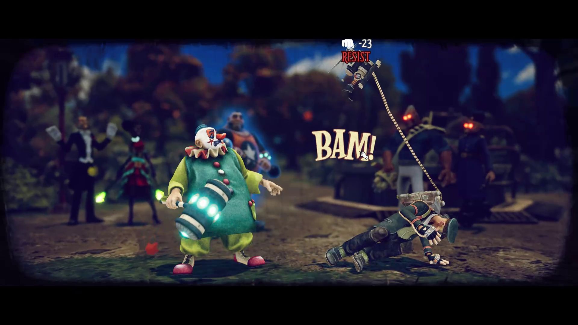 Circus Electrique - Slaying the Park Scientist in Combat