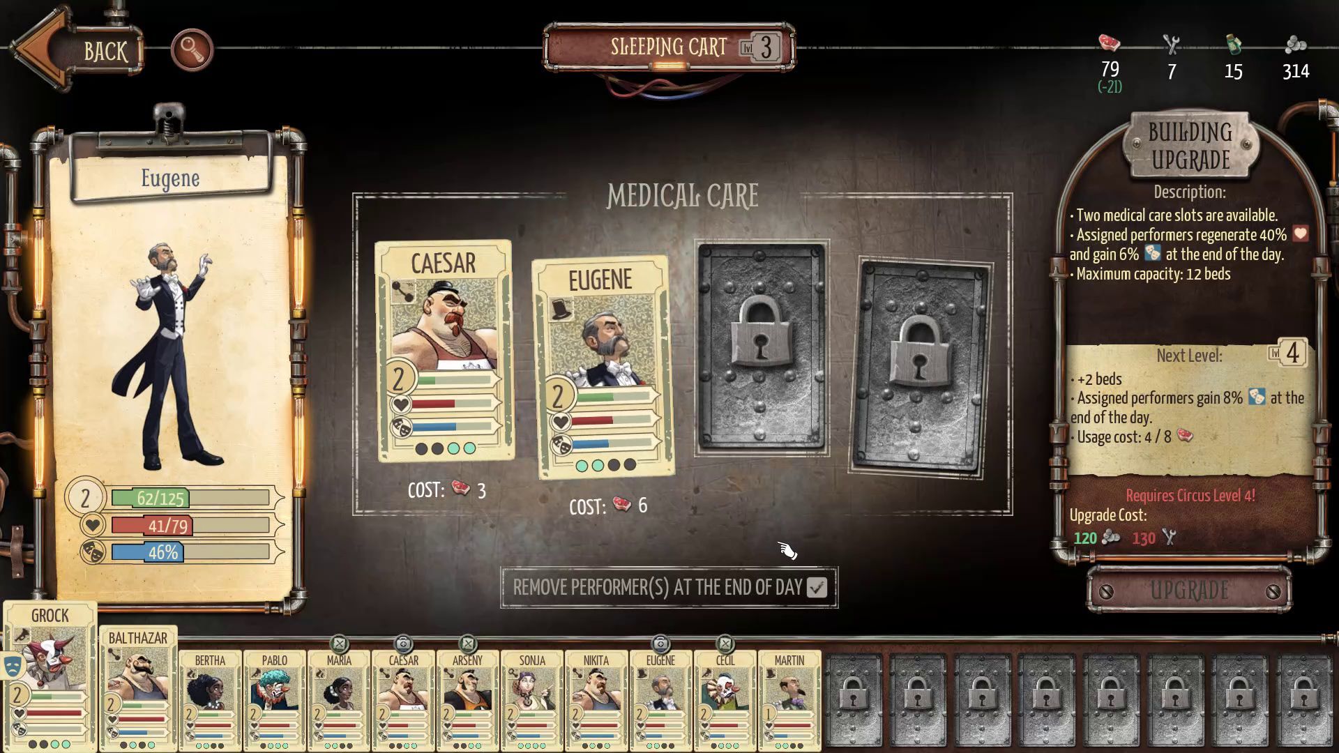Circus Electrique - Sleeping Cart Building
