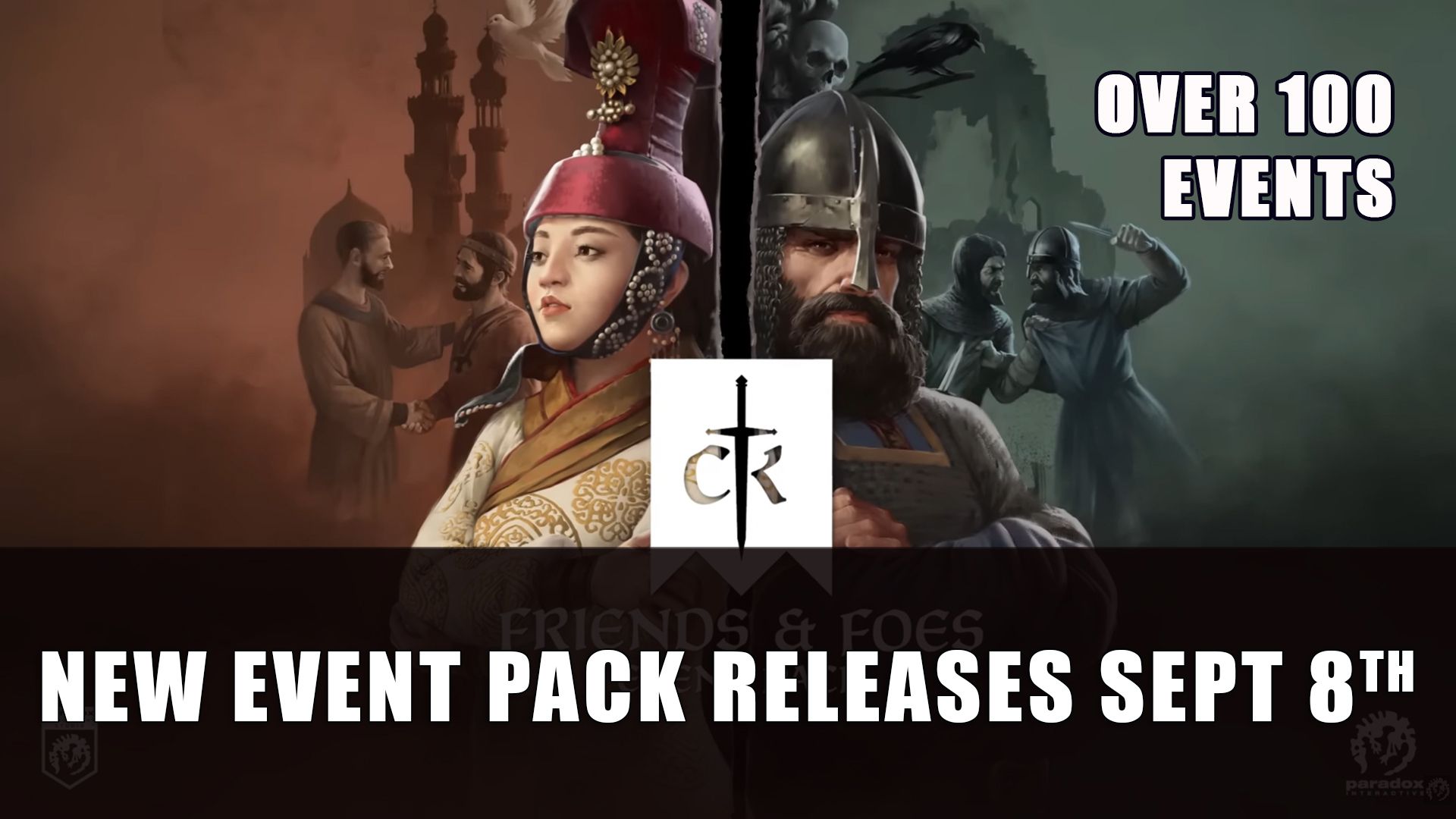 Crusader Kings 3 Friends and Foes New Event Pack Releases Sept 8th