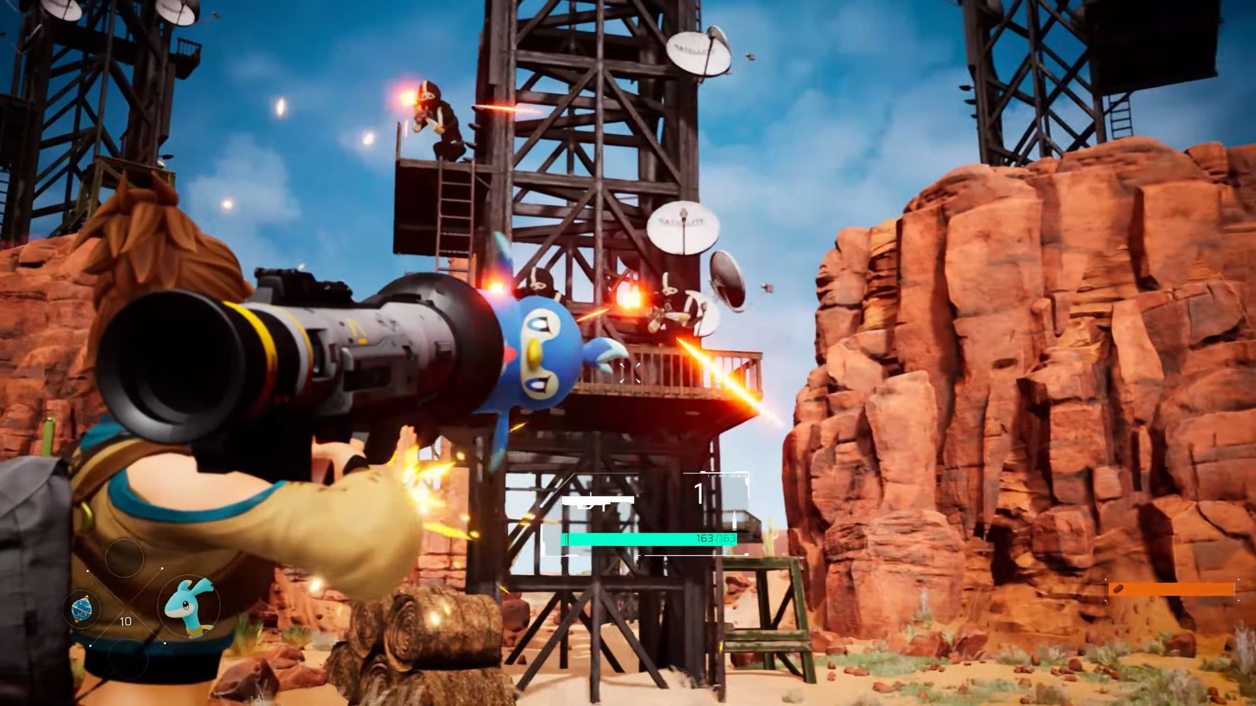 Shoot Your Pals at the Enemy
