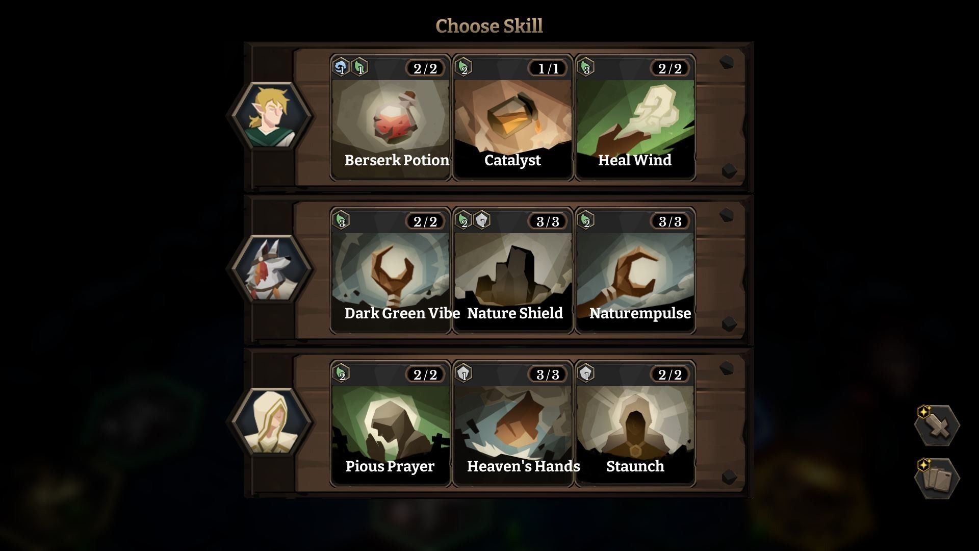 Skill Selection
