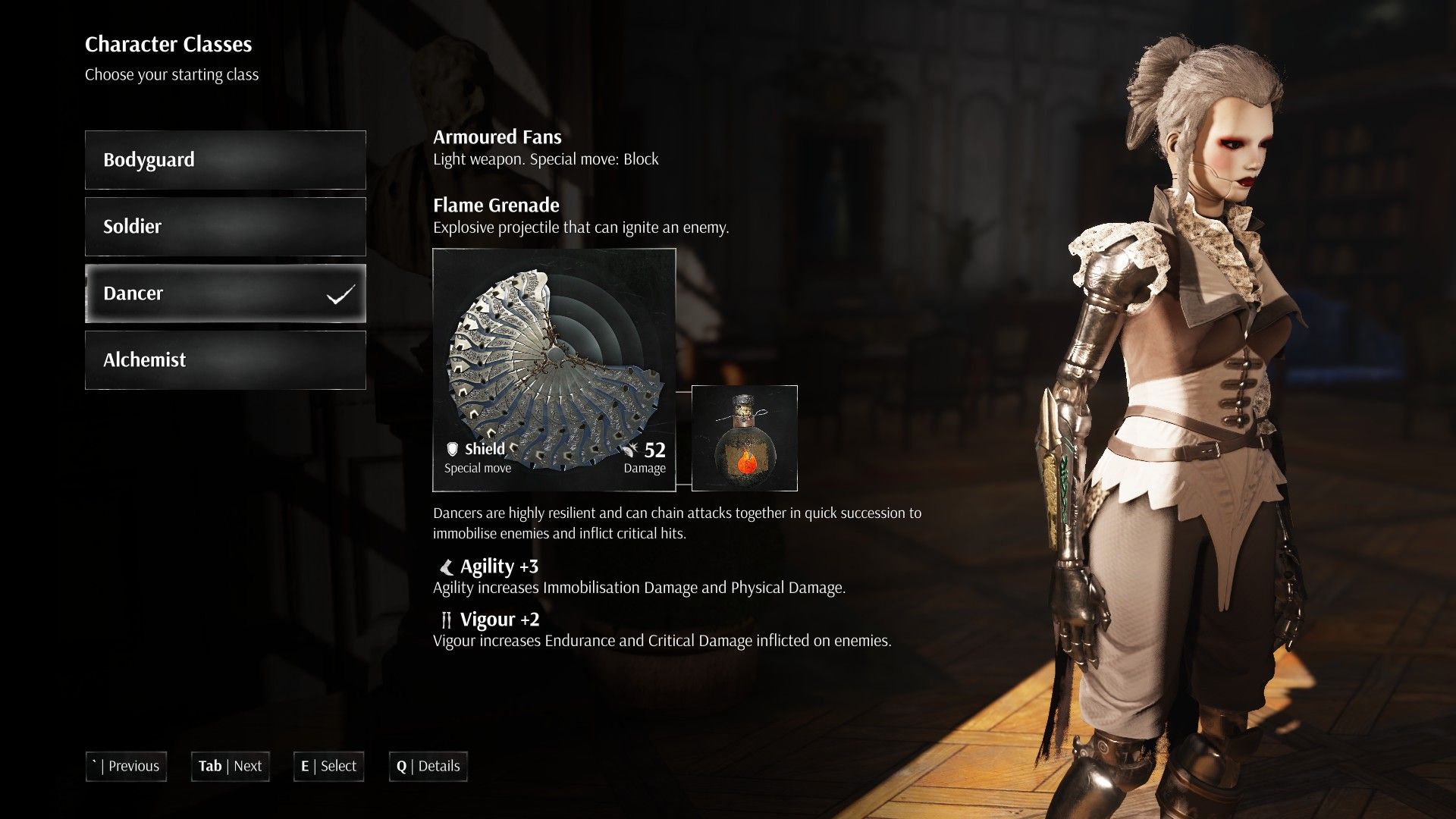 Steelrising - Dancer Class