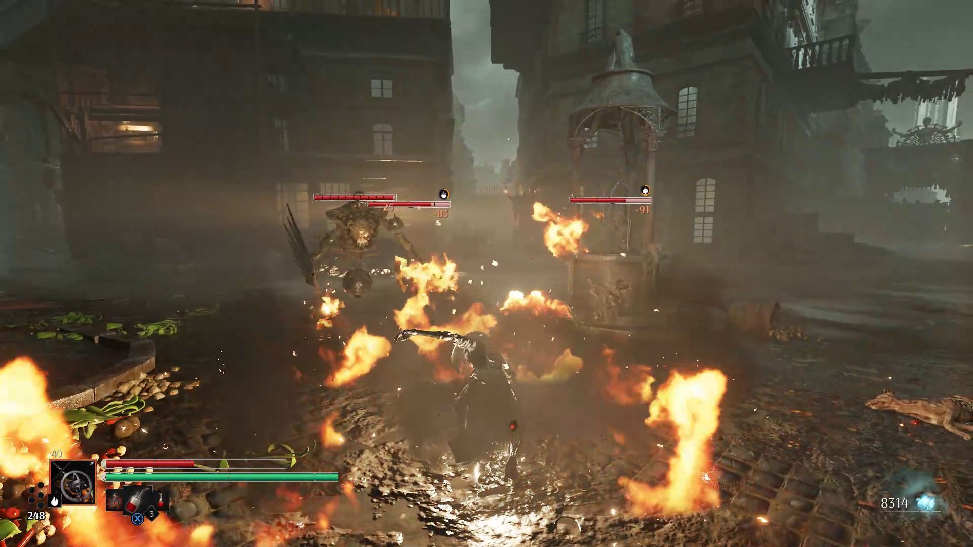 Soldier - Fire Chain Invocation of Fire Special Move