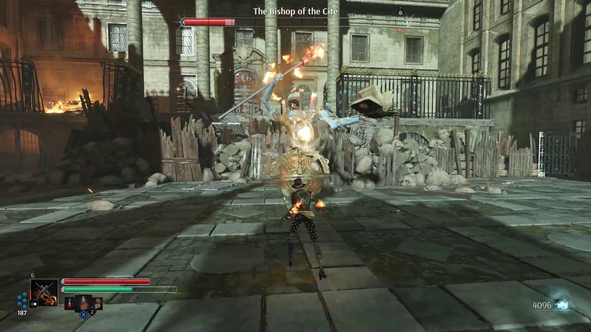 The Bishop of Cite and Explosive Grenades in Combat