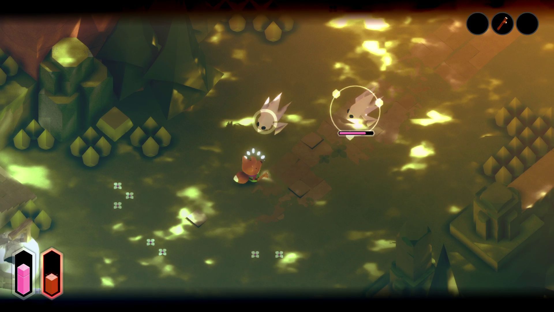 Tunic Review - Combat Against Regular Enemies